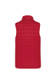 Doudoune légère sans manches femme rouge