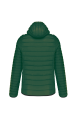Doudoune légère capuche homme vert