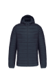 Doudoune légère capuche homme navy