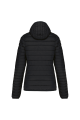 Doudoune légère capuche femme noir