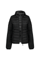 Doudoune légère capuche femme noir