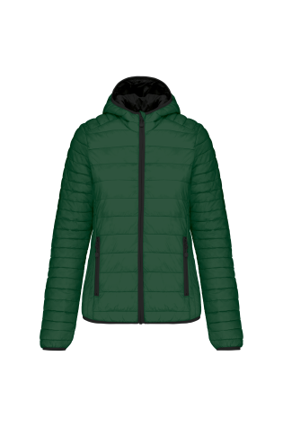 Doudoune légère capuche femme personnalisée | 150 Cover