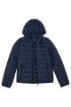 Doudoune bleu marine légère capuche enfant