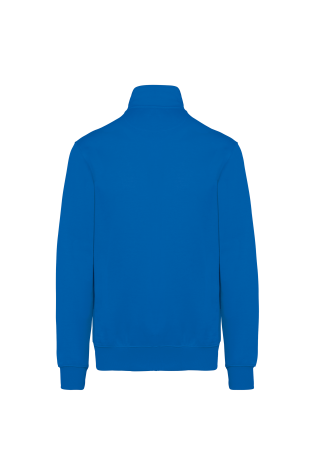 Veste molleton bleu homme
