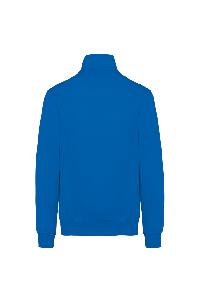 Veste molleton bleu homme