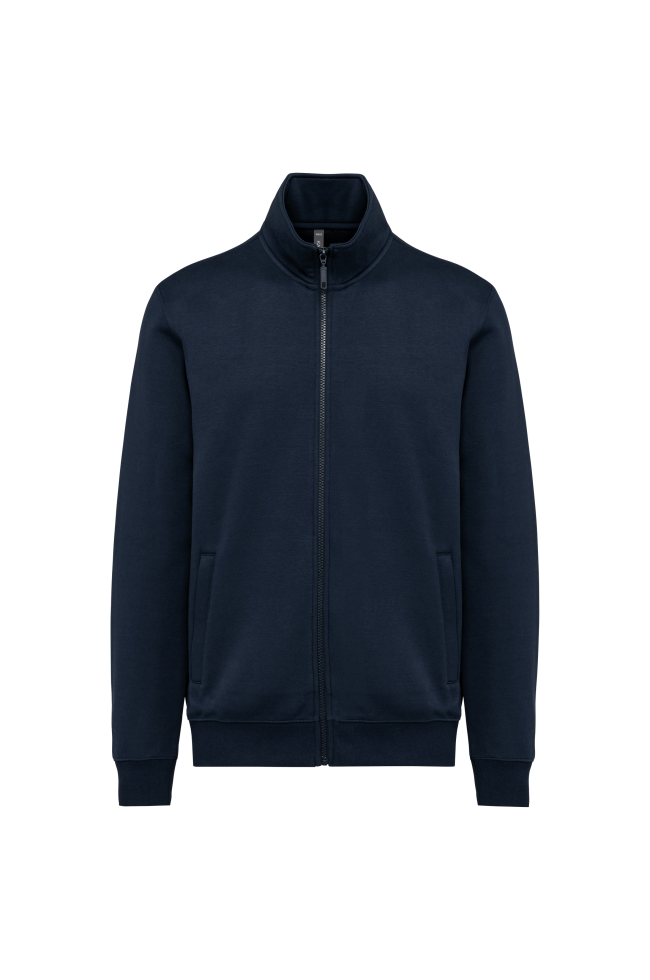 Veste molleton bleu marine homme