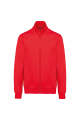 Veste molleton rouge homme