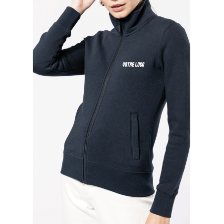 Veste molleton gratté femme personnalisable