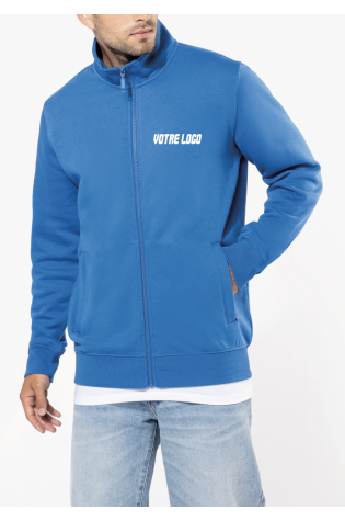 Veste molleton gratté homme personnalisable