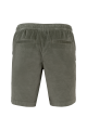 Short écoresponsable en velours vert