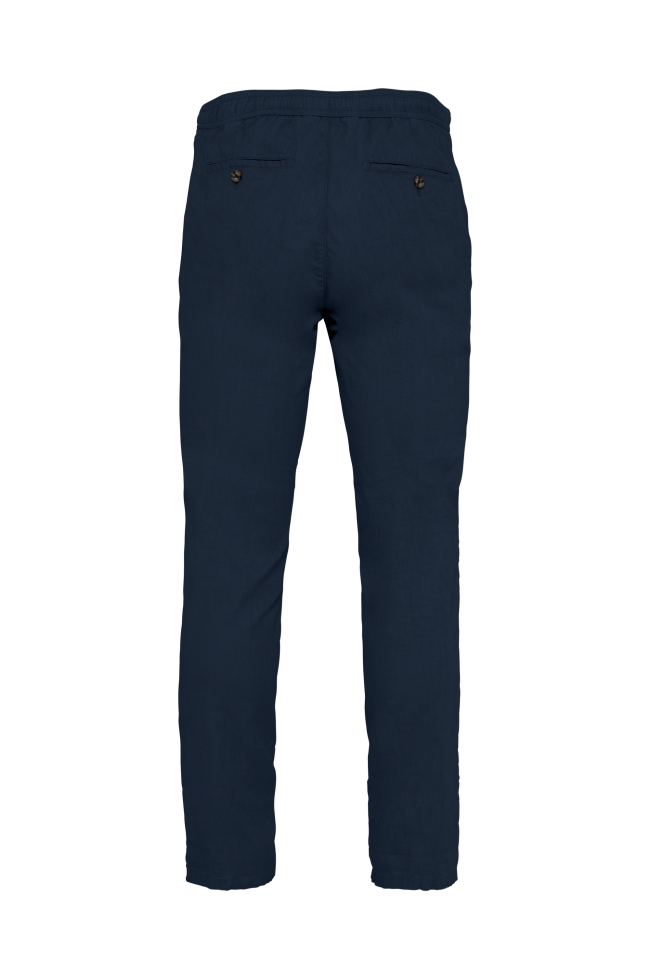 Pantalon écoresponsable en lin et coton bio homme