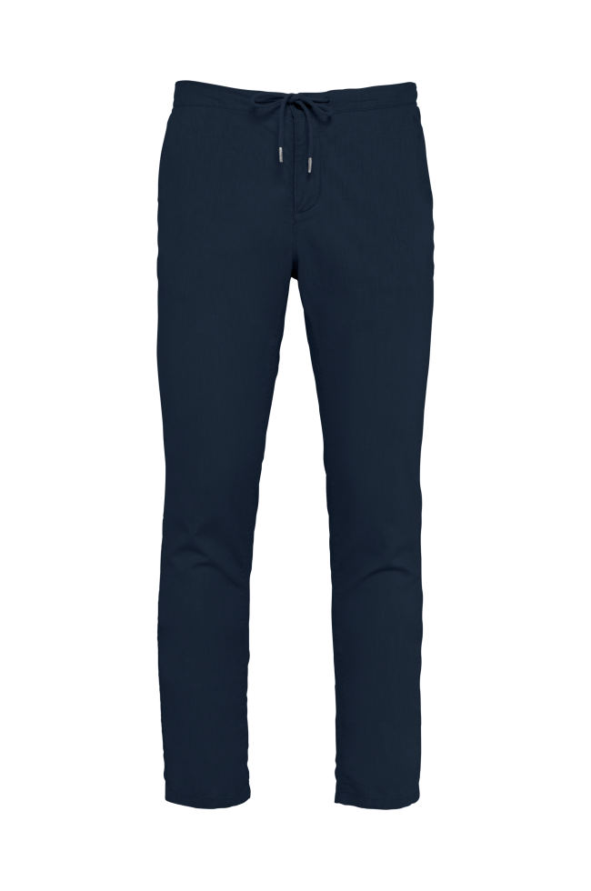 Pantalon écoresponsable en lin et coton bio homme