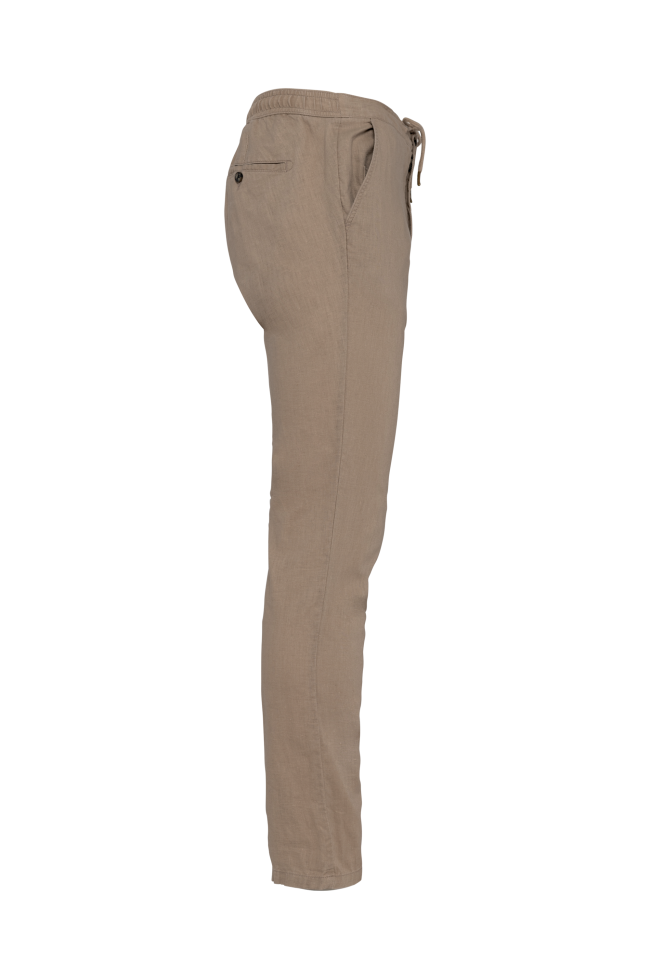 Pantalon écoresponsable en lin et coton bio homme
