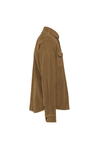 Surchemise écoresponsable délavée en velours côtelé homme
