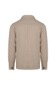 Surchemise délavée en lin homme