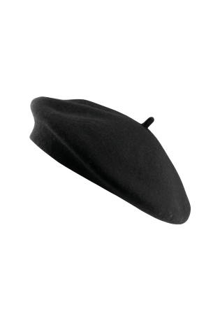 Béret basque noir