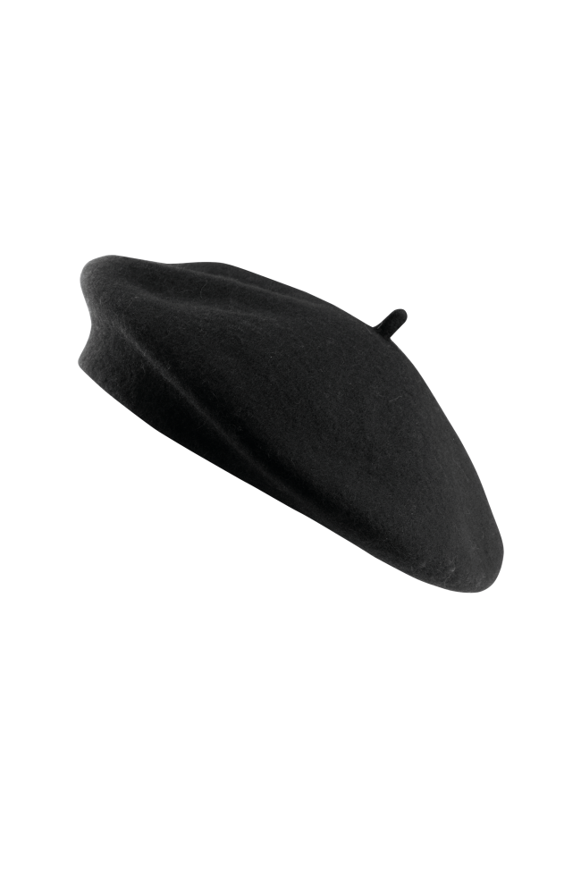 Béret basque noir
