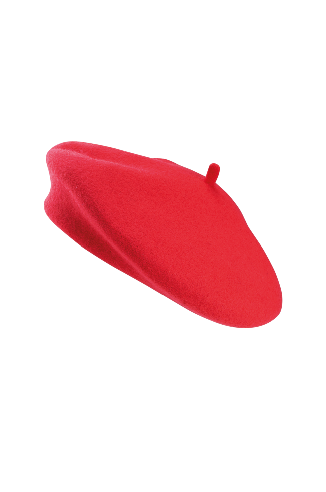 Béret basque rouge
