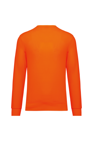 Sweat-shirt ORANGE fluo unisexe