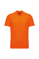 Polo unisexe éco coton/polyester personnalisable orange