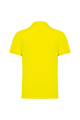 Polo unisexe éco coton/polyester personnalisable jaune