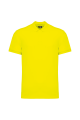 Polo unisexe éco coton/polyester personnalisable jaune