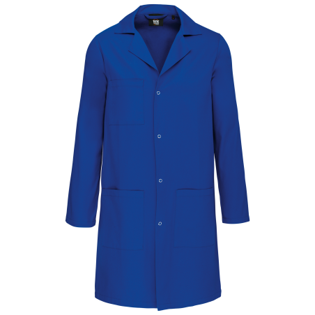 Blouse de travail unisexe bleu