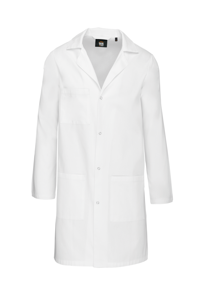 Blouse de travail unisexe blanche