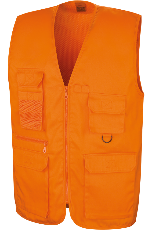 gilet à poche pour photographe