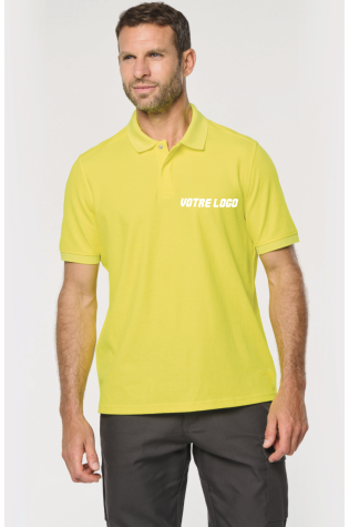 Polo unisexe éco coton/polyester personnalisable