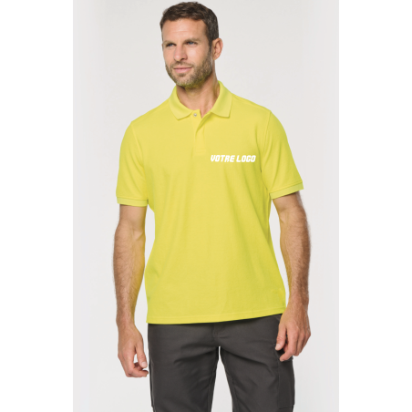 Polo unisexe éco coton/polyester personnalisable