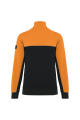 Sweat-shirt écoresponsable col zippé unisexe personnalisable