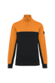 Sweat-shirt écoresponsable col zippé unisexe personnalisable