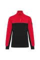 Sweat-shirt écoresponsable col zippé unisexe personnalisable