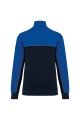 Sweat-shirt écoresponsable col zippé unisexe personnalisable