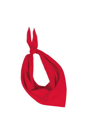 Bandana rouge fête de bayonne