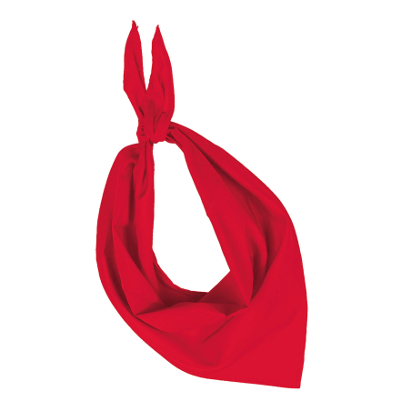 Bandana rouge fête de bayonne