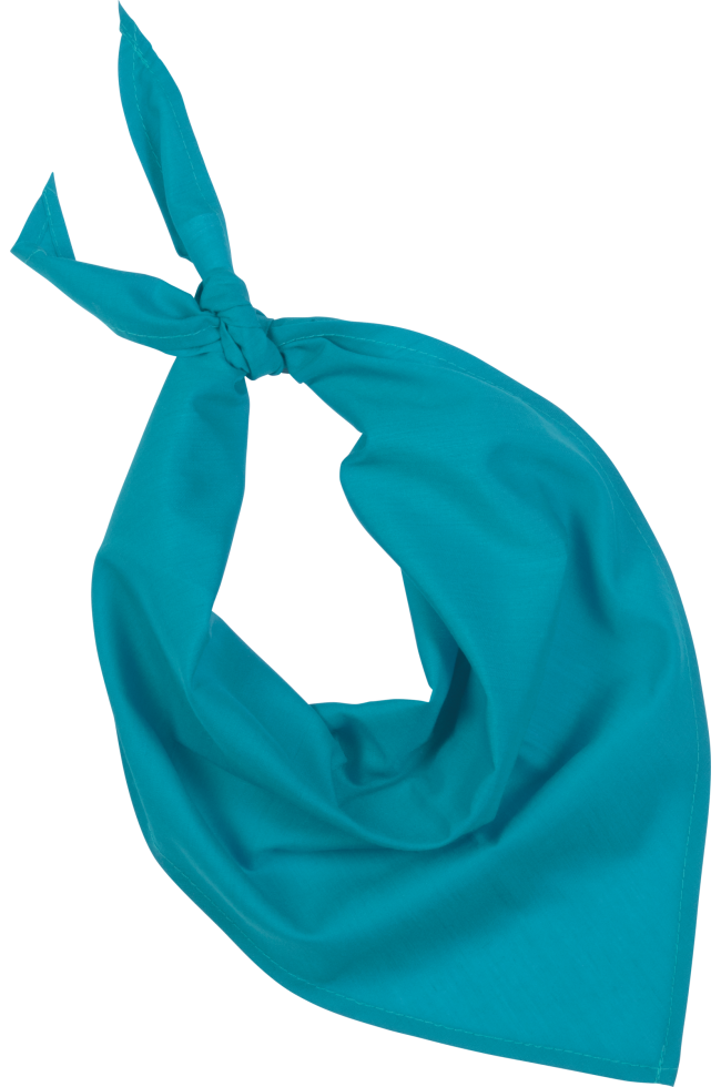bandana personnalisé bleu océan