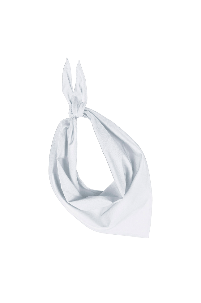bandana personnalisé blanc