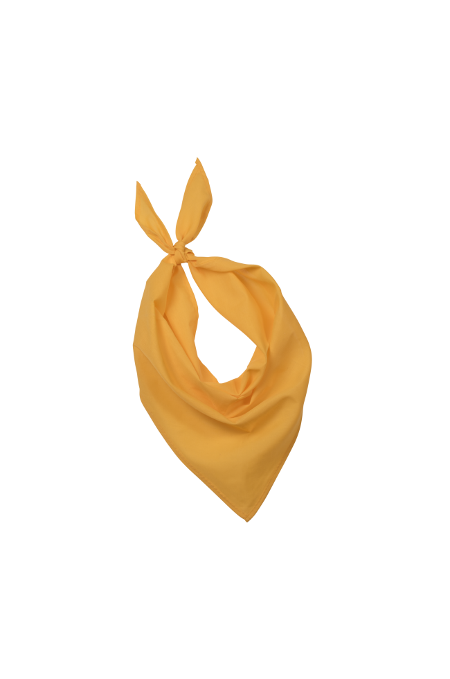 bandana personnalisé jaune