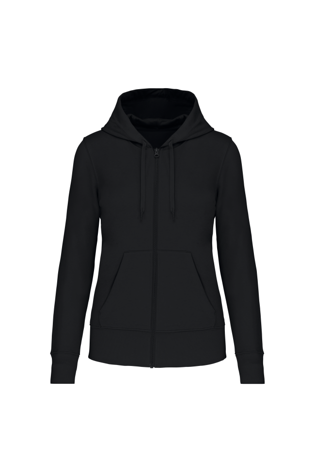 sweat à capuche femme noir