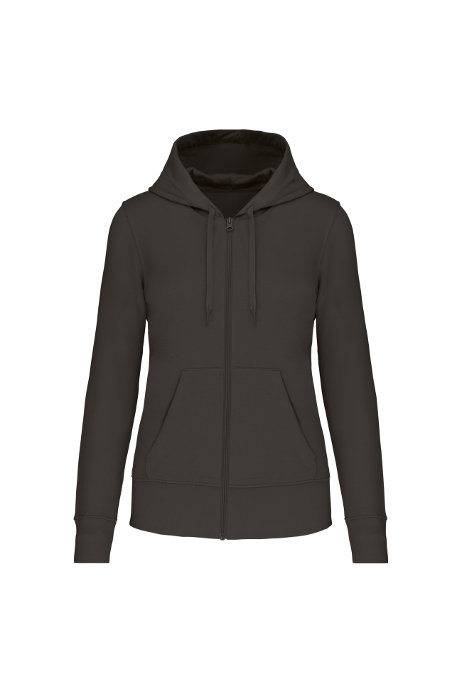 sweat à capuche femme bleu gris foncé