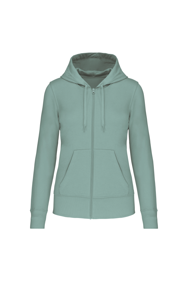 sweat à capuche femme mint