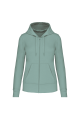 sweat à capuche femme mint