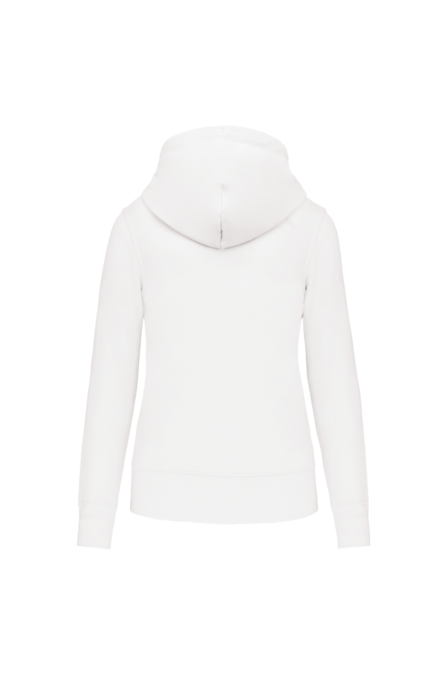 sweat à capuche femme blanc
