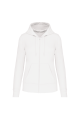 sweat à capuche femme blanc