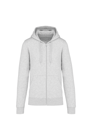 Sweat-shirt Kariban zippé à capuche homme