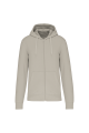 Sweat-shirt Kariban zippé sable