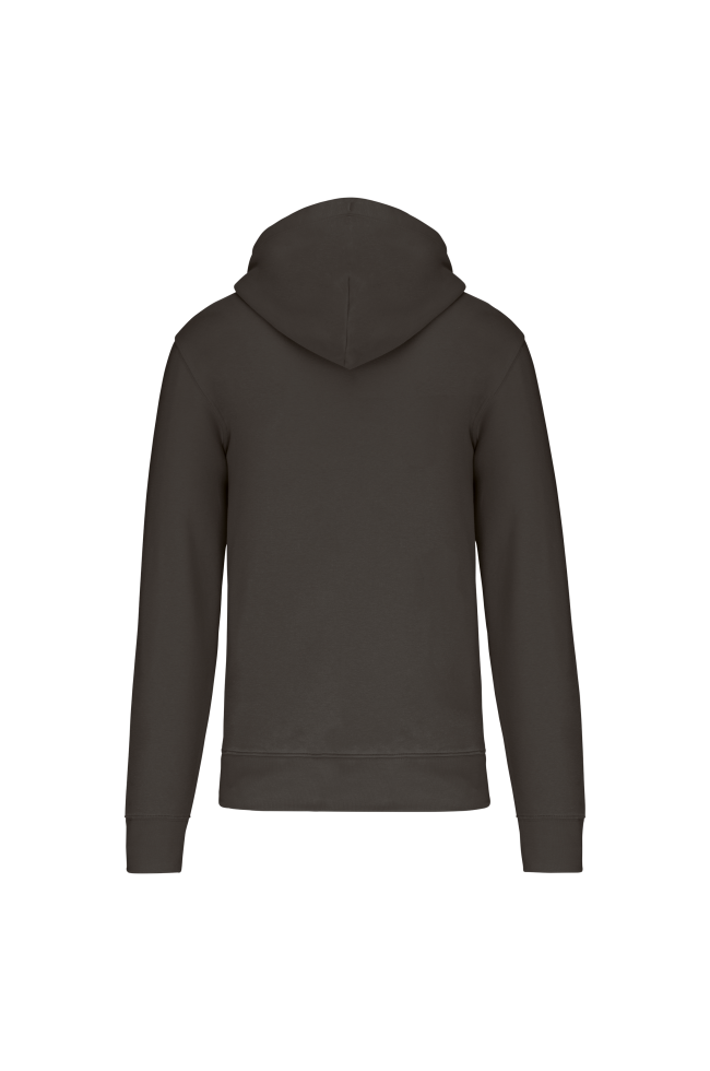 Sweat-shirt Kariban zippé gris foncé
