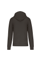 Sweat-shirt Kariban zippé gris foncé